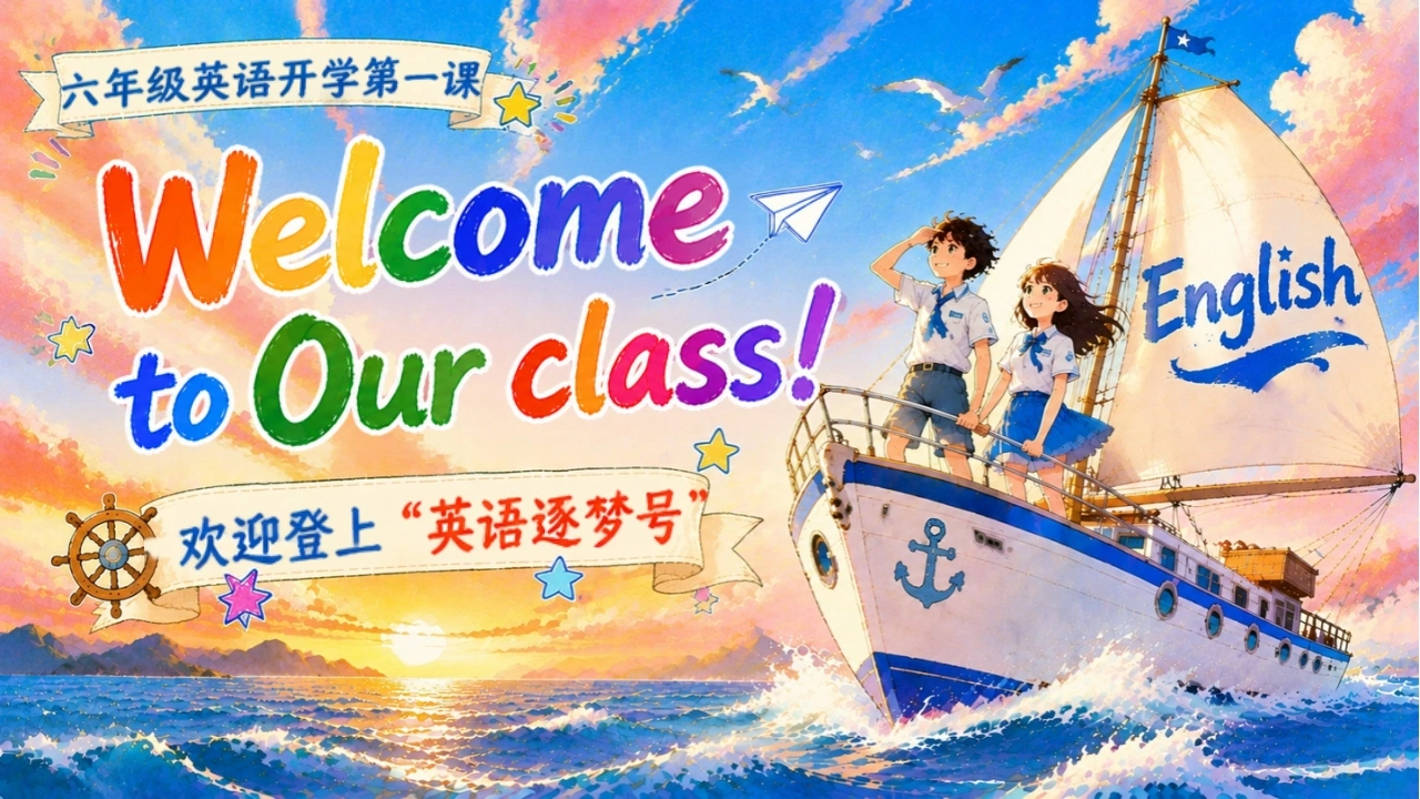 【六年级】【秋季上】【英语】开学第一课：Welcometoourclass
