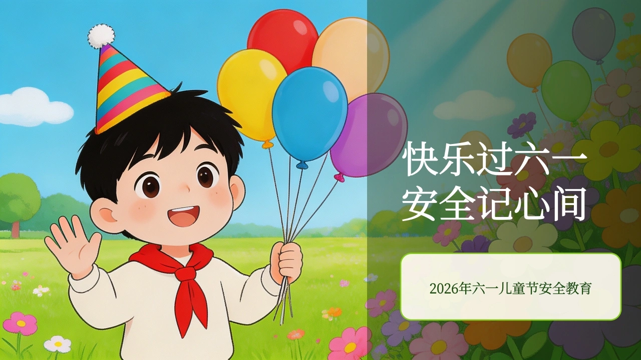 【通用】【安全教育】主题班会：快乐过六一，安全记心间-教务文库