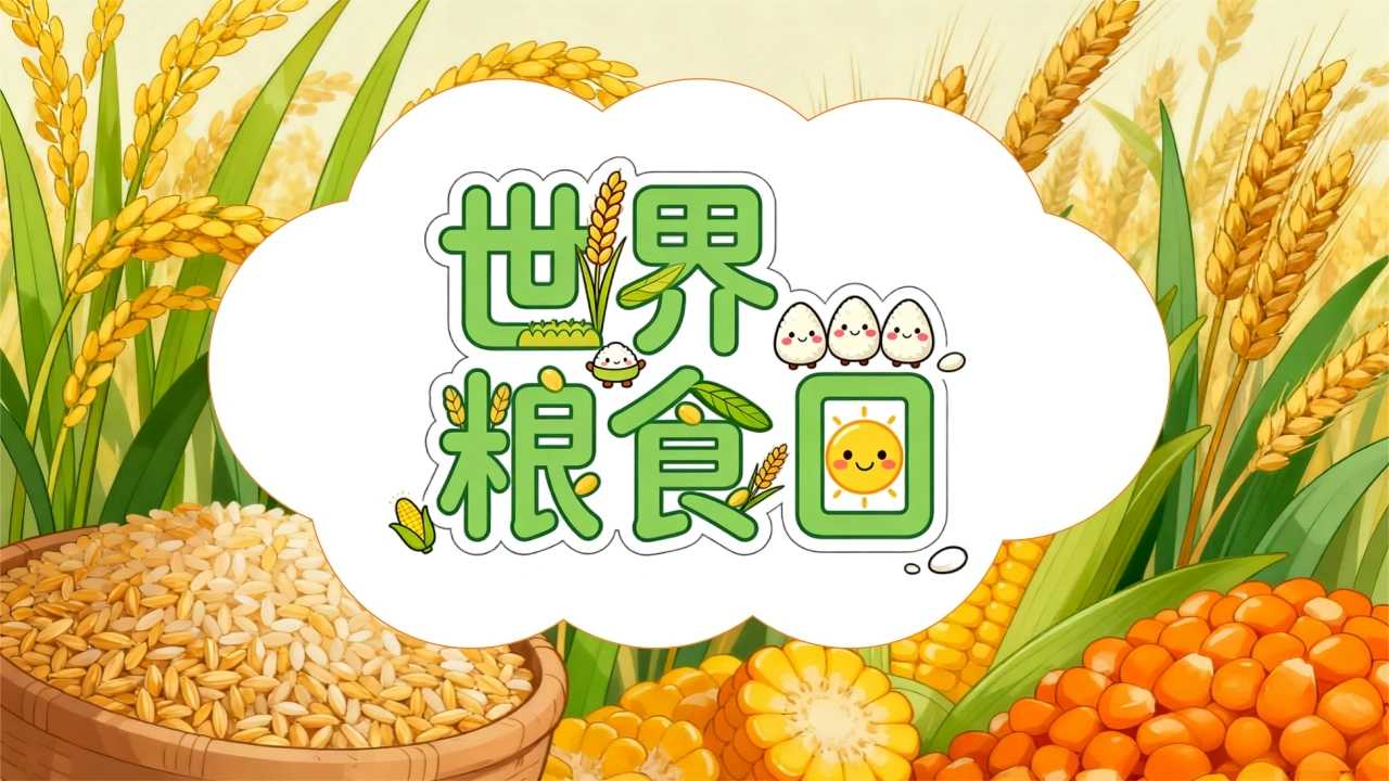 【通用】世界粮食日主题班会：认识五谷-教务文库