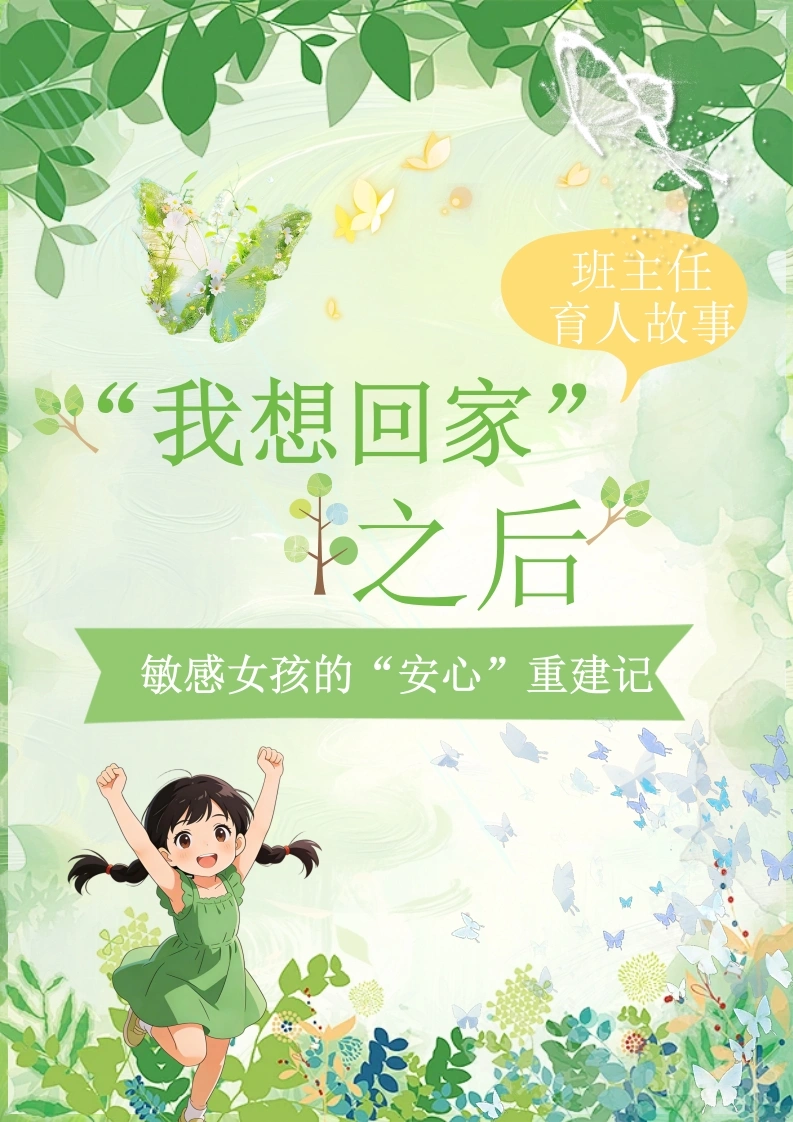 班主任基本功大赛育人故事“我想回家”之后：敏感女孩的“安心”重建记
